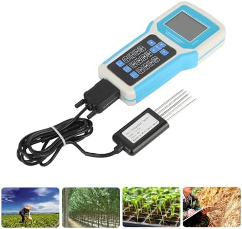 Soil Tester, 7-in-1 Soil pH Meter Kit with Moisture, Temperature, Conductivity, Nitrogen, Phosphorus and PH Test, LCD Display Soil Moisture Meter with Carry Box for ​Petrochemical, Agriculture, etc - Image 3