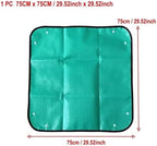 Repotting Mat 1Pc Home Gardening Supplies Planting Mat Potting Pad Foldable Garden Plant Flower Pot Reusable Transplanting Waterproof Mats(Green 75 X 75CM) - Image 2