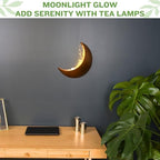 Wall Planter - Window Planter - Hanging Moon Planter - Boho Hanging Planters for Indoor Plants, Succulents, Air Plant, Cactus, Faux, Artificial Plants -Witchy Gifts for Women, Birthdays,Plant Lovers - Image 5