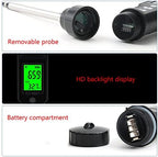 Soil Moisture Tester Meter Salinity Sunlight Plant Flower Acidity Temperature Measure Garden Sensor Test Garden Tool Hygrometer for Cigar-humidor Thermometer Indoor Humidity and Soil - Image 4