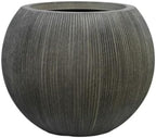 11.8" H x 14.5" D Large Round Plastic Planter with Drainage Hole & Plug by UPPERSTONELIVING