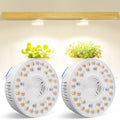 Barrina Orbgrow OG09 Puck Grow Light, 18W, 660nm Red LEDs, 2 Packs by Barrina