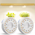 Barrina Orbgrow OG09 Puck Grow Light, 18W, 660nm Red LEDs, 2 Packs by Barrina