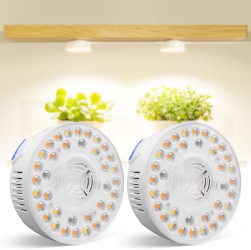 Barrina Orbgrow OG09 Puck Grow Light, 18W, 660nm Red LEDs, 2 Packs by Barrina