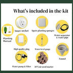Hydroponic Growing System,Hydroponic Vertical Garden,Indoor Smart hydroponic Vegetable System, 30 Pods,Plant Germination kit with Pump System, Auto Timer, Beginner kit,Gardening Gift - Image 6