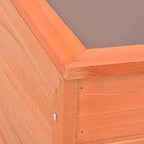Greenhouse Garden Portable Mini Greenhouse Cabinet, Raised Flower Planter Shelf Protection for Outdoor and Indoor Wood 39.4"x19.7"x13.4" - Image 6