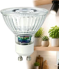 GU10 LED Grow Light Bulb, Dimmable Full Spectrum for Indoor Plants by SuEiko