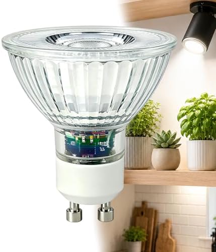 GU10 LED Grow Light Bulb, Dimmable Full Spectrum for Indoor Plants by SuEiko