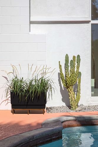 Veradek Demi Series Raised Long Planter - Wide Planter with Stand - Image 4