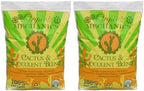 Organic Mechanics Cactus and Succulent Blend Potting Soil, 8 qt (Pack of 2) – Well-Drained Organic Mix – Enhances Plant and Root Growth with Biochar, Rice Hulls, and Worm Castings by OrganicMechanics