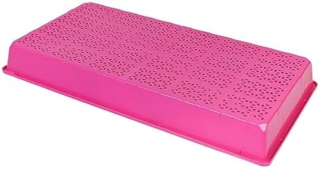 SUNPACK 10" x 20" Heavy Duty Mesh Plastic Seed Starting Tray, Magenta, 2.3" - Ensures Water Drainage and Aeration, Perfect for Greenhouses or Indoor Gardening - Image 2