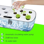 Hydroponics Growing System Kit 12 Pods Indoor Herb Garden with Grow Light - Image 5