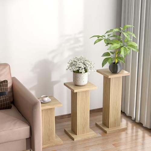 Tall Plant Stand for Indoor,set of 3 Corner Plant Stand for Multiple Plants - Image 7