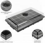Durable PP Plastic Seedling Tray with Clear Humidity Dome, Propagation Box for Indoor Plant Germination and Cuttings - Image 5