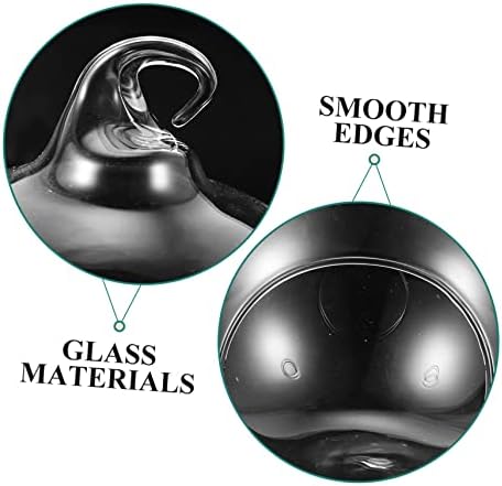 2pcs Glass Hanging Globe Terrarium for Succulents and Plants - Image 7