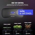 NEEWER Basics Hydroponics Growing System Kit with LED Plant Light/3 Growing Modes/12 Pods/Timer/LCD/Smart Quiet Pump, Touch Light Planter for Herb Garden Vegetables Flowers Indoor Gardening, HGS01 - Image 5