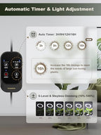 GLOWRIUM Tall Plant Grow Light for Indoor Plants, Full Spectrum Plant Light - Image 5