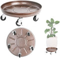 3 Pack Metal Heavy Duty Plant Caddy With Wheels 16 Inch, Round Plant Caddy Suitable For Outdoor and Indoor Mobile Flower Pots, Don't Worry About This Metal Product Getting Deformed or Damaged. by AyaLight