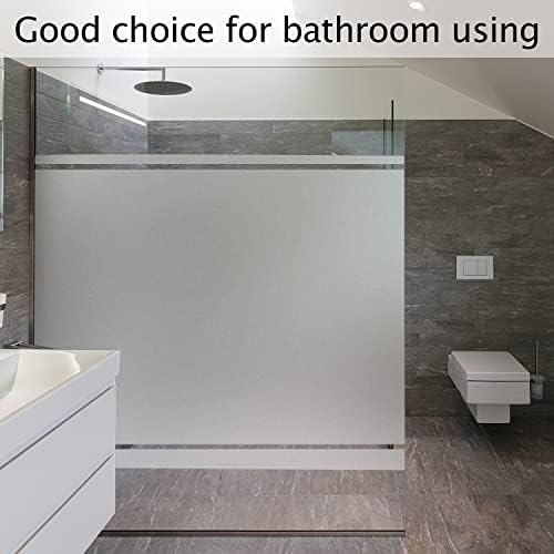 HIDBEA Frosted Glass Window Privacy Film,Static Cling 55.1 in x 16.4 ft - Image 7