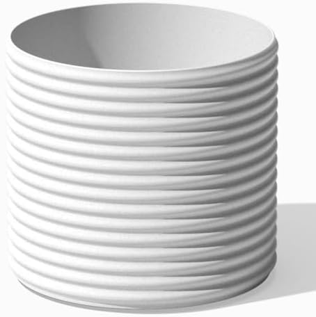 Veradek Mod Series Short Planter - Round Outdoor Planter by VeradekOutdoor