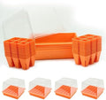 Bootstrap Farmer Countertop Seed Starter Kit in Orange, Reusable 1010 Tray Bundle with Inserts and Humidity Dome by BootstrapFarmer