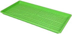 SUNPACK 10" x 20" Heavy Duty Mesh Plastic Seed Starting Tray, Green, 1" (Pack of 30) - Ensures Water Drainage and Aeration, Perfect for Greenhouses or Indoor Gardening - Image 3