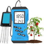 7-in-1 Rapid Soil Tester, pH, Moisture, Nutrient Conductivity, Phosphorus, Potassium, NPK Tester, Soil Fertility Test, High Precision, Digital Sensitivity by Unknown