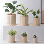Planter Simple, Breathable, Plain Terracotta Flower Pot—Perfect for Placing On A Windowsill in A Study Garden(XS) - Image 5