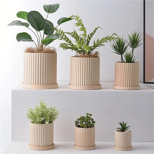 Planter Simple, Breathable, Plain Terracotta Flower Pot—Perfect for Placing On A Windowsill in A Study Garden(XL) - Image 5
