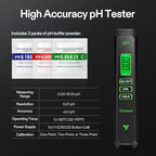 VIVOSUN Digital pH Meter, 3-in-1 TDS/EC/Temperature Meter, 3-in-1 Soil Moisture/pH/Light Tester Combo for Home, Garden and Hydroponics - Image 3