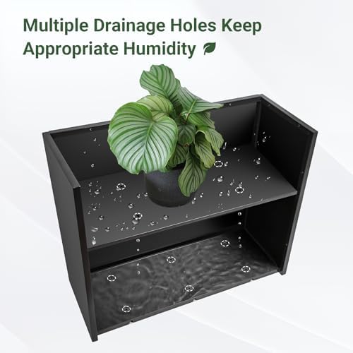 Metal Planter Box 38" x 13” x 30”, Large Rectangular Window Box - Image 5