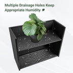 Metal Planter Box 38" x 13” x 30”, Large Rectangular Window Box - Image 5