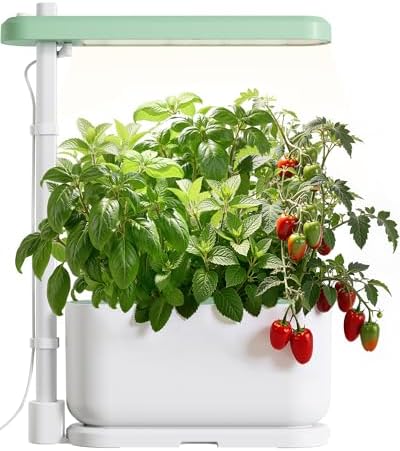 SUNCOZE Hydroponics Growing System Kit with 3 Pods for Beginners by SUNCOZE