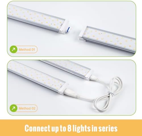 1.4FT Hanging Grow Light for Indoor Plants, Full Spectrum, T5 - Image 6
