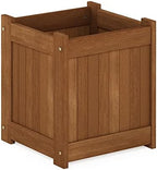Furinno TIOMAN Cube Outdoor Planter Box, Natural - Image 6