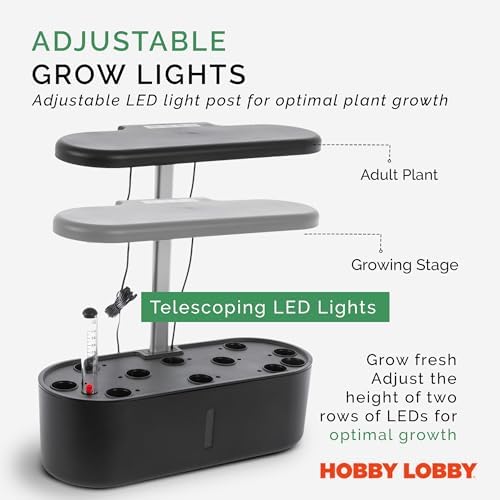Hobby Lobby Smart 10 Pod Herb Garden Planter Indoor Kit, 15.75 Inches - Image 4