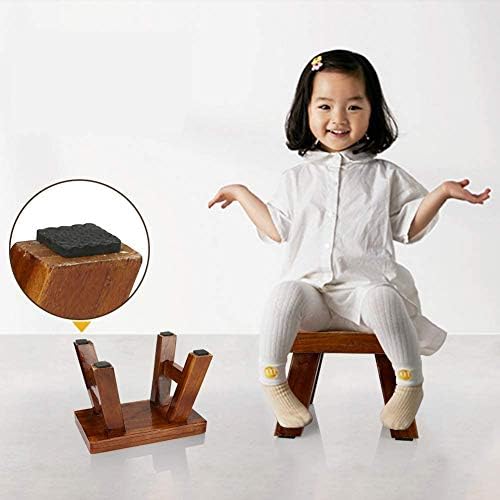 Unfinished Step Stool Footstool Wooden 11 inch for Kids Adults Plant Stand Plant Stand Fishing Stool Wood Small - Image 6