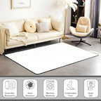 Erosebridal Camp Area Rug 6'6" x 4'11" Rv Living Room Rugs Colorful Rv Circular Retro Camping Decorative Carpet Cartoon Cute Car Camper Indoor Floor Mat - Image 6