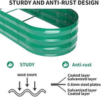 GADI Raised Garden Bed Kit for Vegetables Flower Galvanized Metal Planter Boxs Designed for Easy DIY and Cleaning Not Twist Or Rot (Green) - Image 6