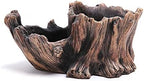 Pastoral Style Vintage Gardening Pots Bonsai Pot, Chinese Tree Root Concrete Flower Pot Succulent Cactus Bonsai Planter Pots(B5) by Unknown