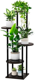 5 Tier Plant Stand Indoor Corner Tall Shelf for Multiple Plants by YOCOMEY