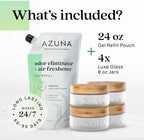 Azuna Home Odor Eliminator for Strong Odor | 4 Room Kit | Natural - Image 6