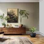 Kante Modern Home Minimalist 14.8" Dia Black Concrete Bowl Planter - Image 3