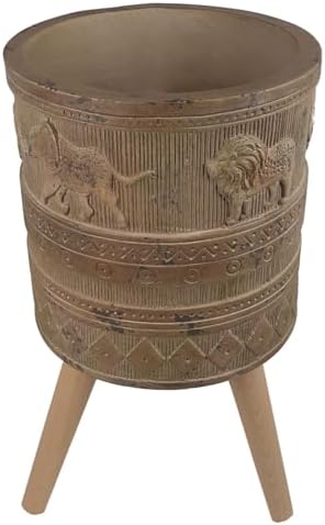 Leaf Large Plant Pots, 55cm Jungle Planter - Image 7