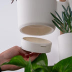 Rail Planter Mounting System, The Rail, Vertical Rail Planter Pot, Vertical Planter, Wall Hanging Planter, Vertical Garden with Hidden Rotatable Drip Trays (Complete Kit) - Image 6