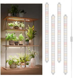 Spider Farmer 1FT LED Grow Lights for Indoor Plants,Full Spectrum (3000K+5000K+660nm),40W (4x10W,200W Equivalent),3-Level Dimmable,IP65 Waterproof,Linkable Design,Plant Light Strip for Shelve,4-Pack - Image 2