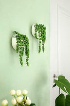 Dahey Mini Macrame Plant Car Accessories and Wall Planters with Fake String of Pearls Plant for Plant Lover Indoor Garden Office Decor - Image 6