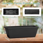 5-Tier Vertical Garden Planter with 7 Plant Boxes & Drainage Trays - Image 4