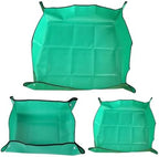 Repotting Mat 3pcs Planting Mat Gardening Potting Pad Foldable Garden Plant Flower Succulent Bonsai Transplanting Waterproof Mats 50/75/100cm(50x75cm) by Unknown