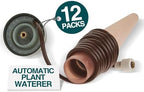 Blumat Classic Self-Watering Stakes - Prevents Overwatering and Underwatering for Healthy Growth While You are Away - Ideal for Indoor Plant Watering, 12 Pack, w Adapter - Image 3